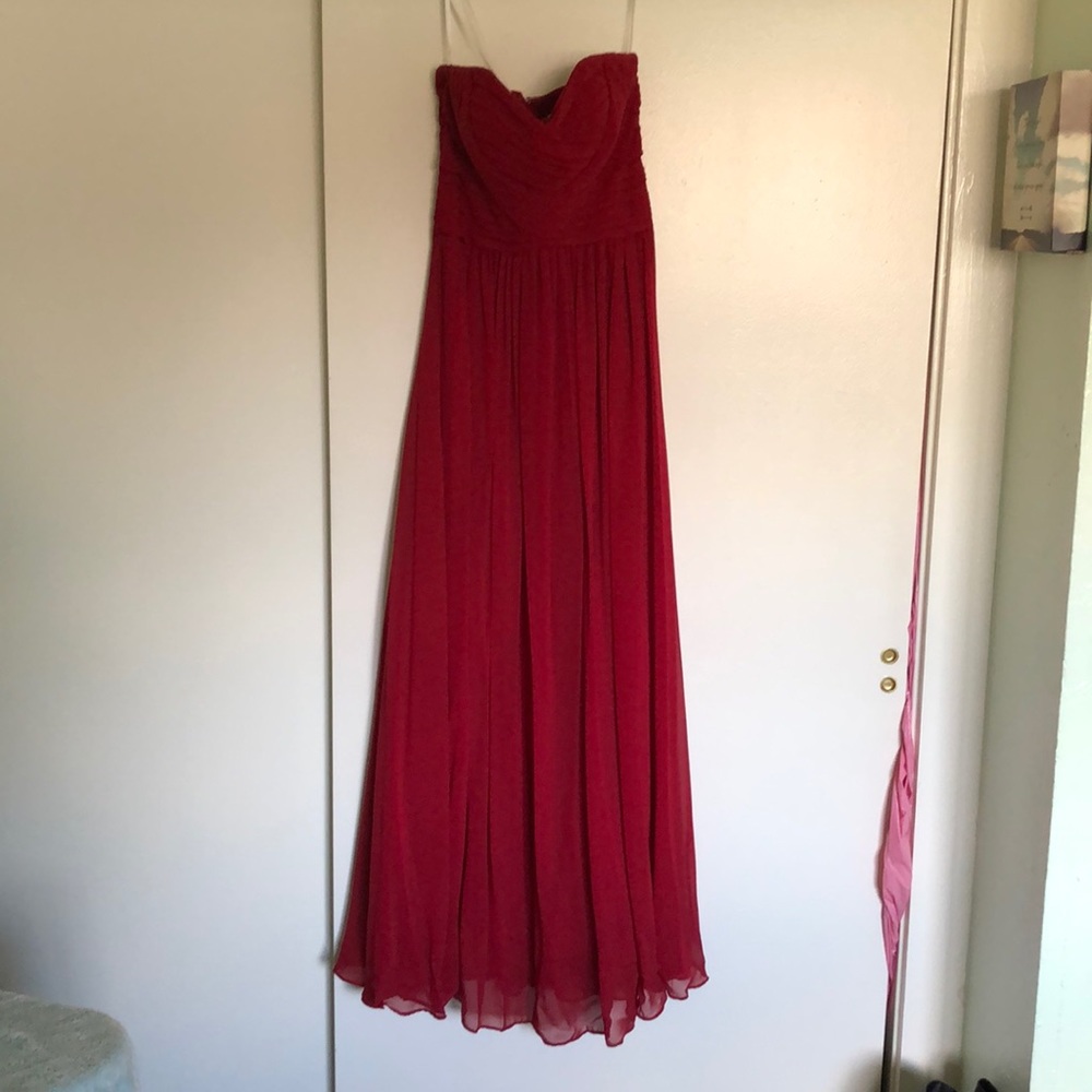 Red dress size S